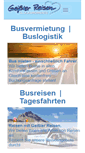 Mobile Screenshot of geissler-reisen.de